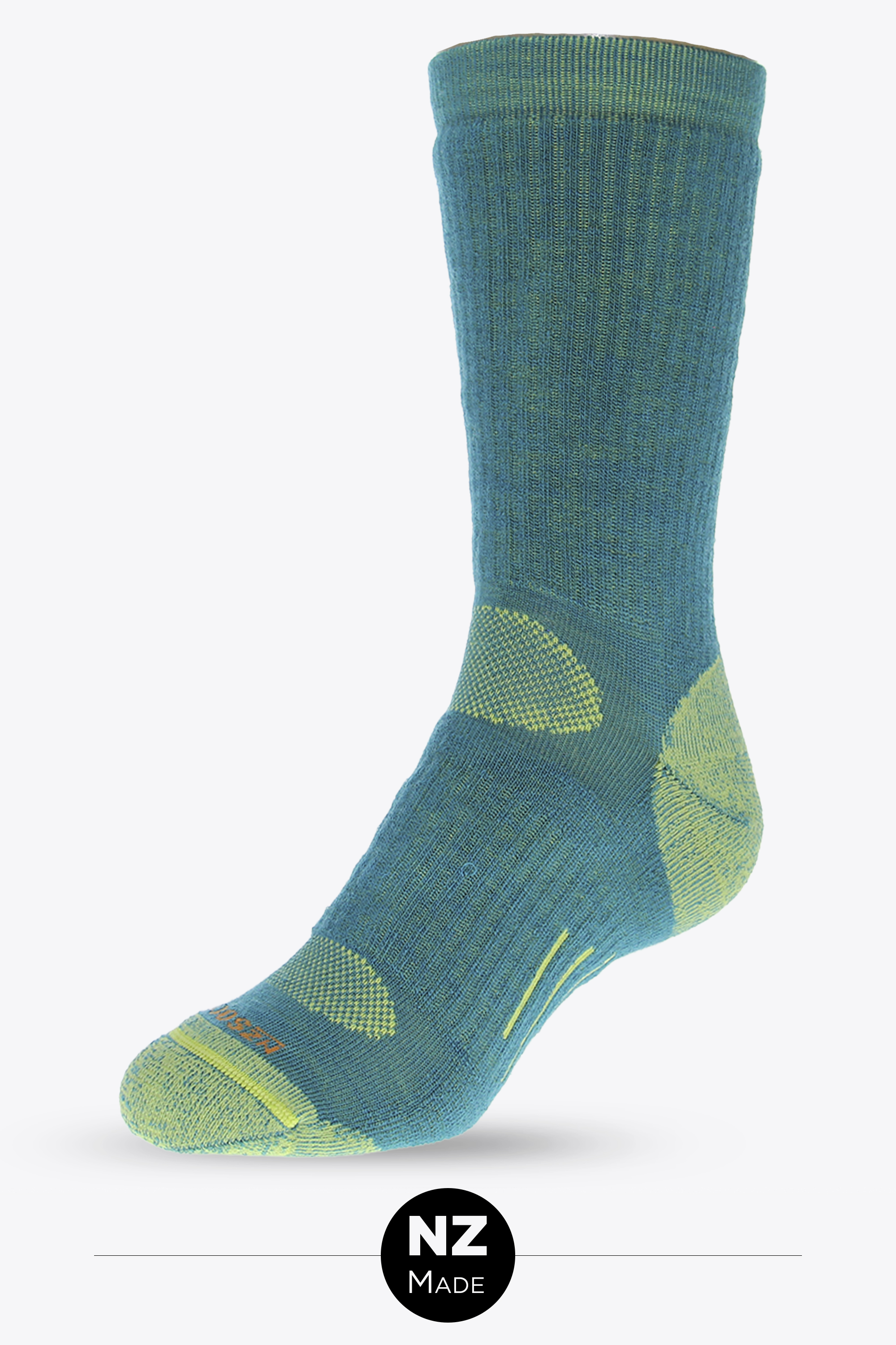 Unisex Mid-weight Merino Hike - cerulean